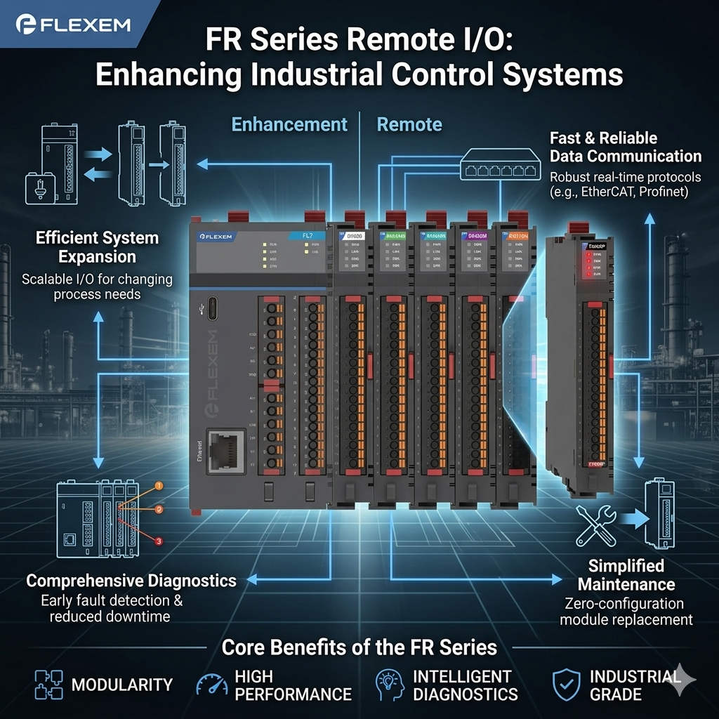 FR Series Remote IO Enhancing Industrial Control Systems