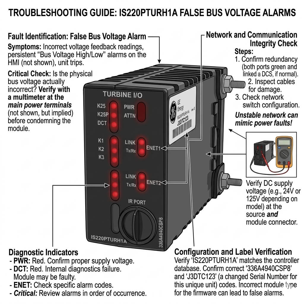 GE IS220PTURH1A Overspeed Fault & Online Test Guide