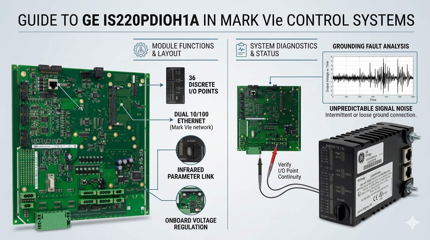 Guide to GE IS220PDIOH1A in Mark VIe Control Systems