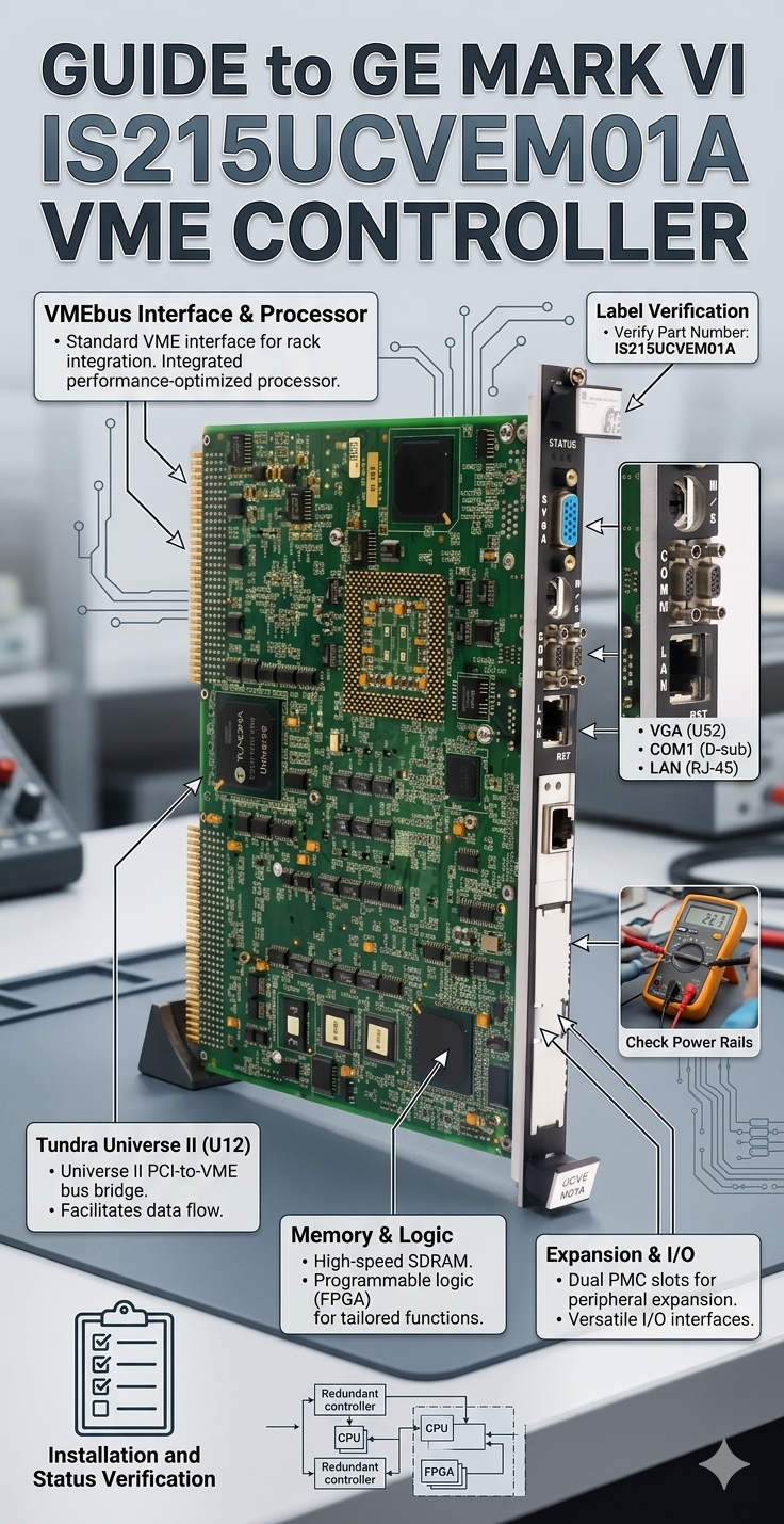 GE IS215UCVEM01A Mark VI Board & UDH Speed Guide