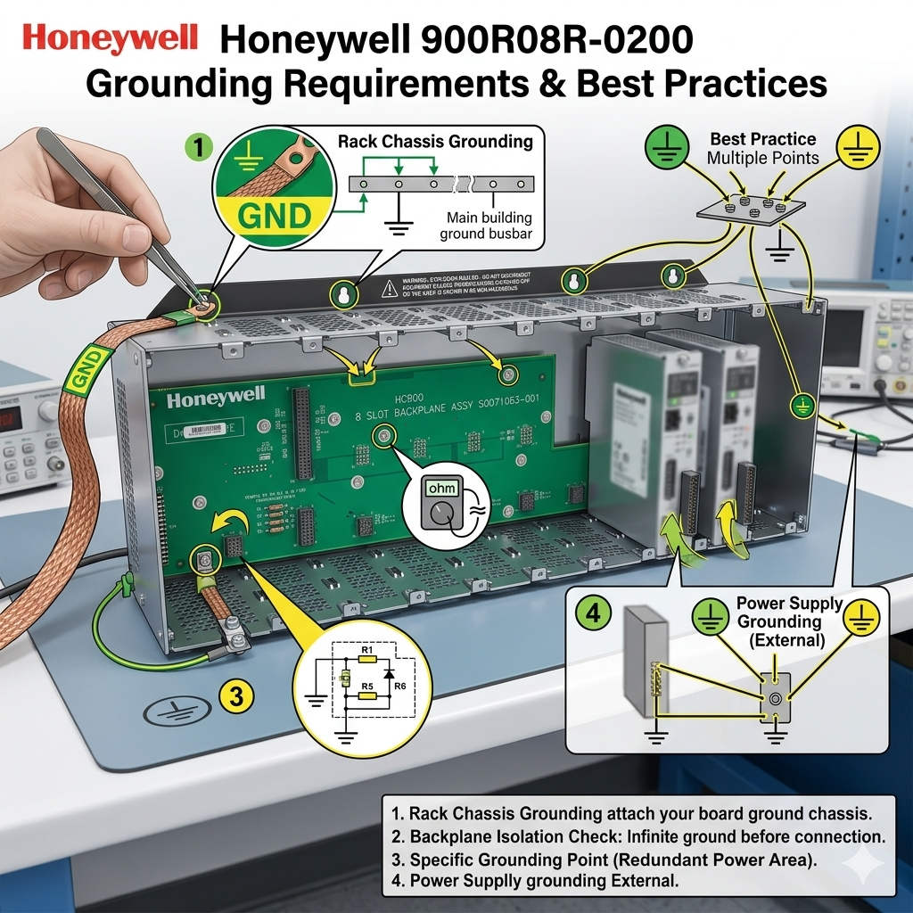 Honeywell 900R08R-0200 Grounding Requirements Best Practices