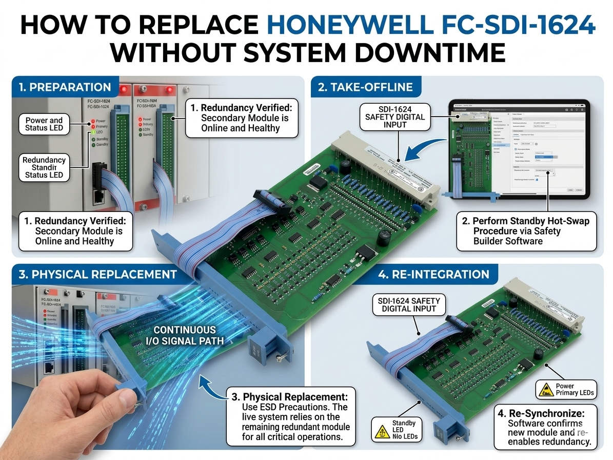 How to Replace Honeywell FC-SDI-1624 Without System Downtime
