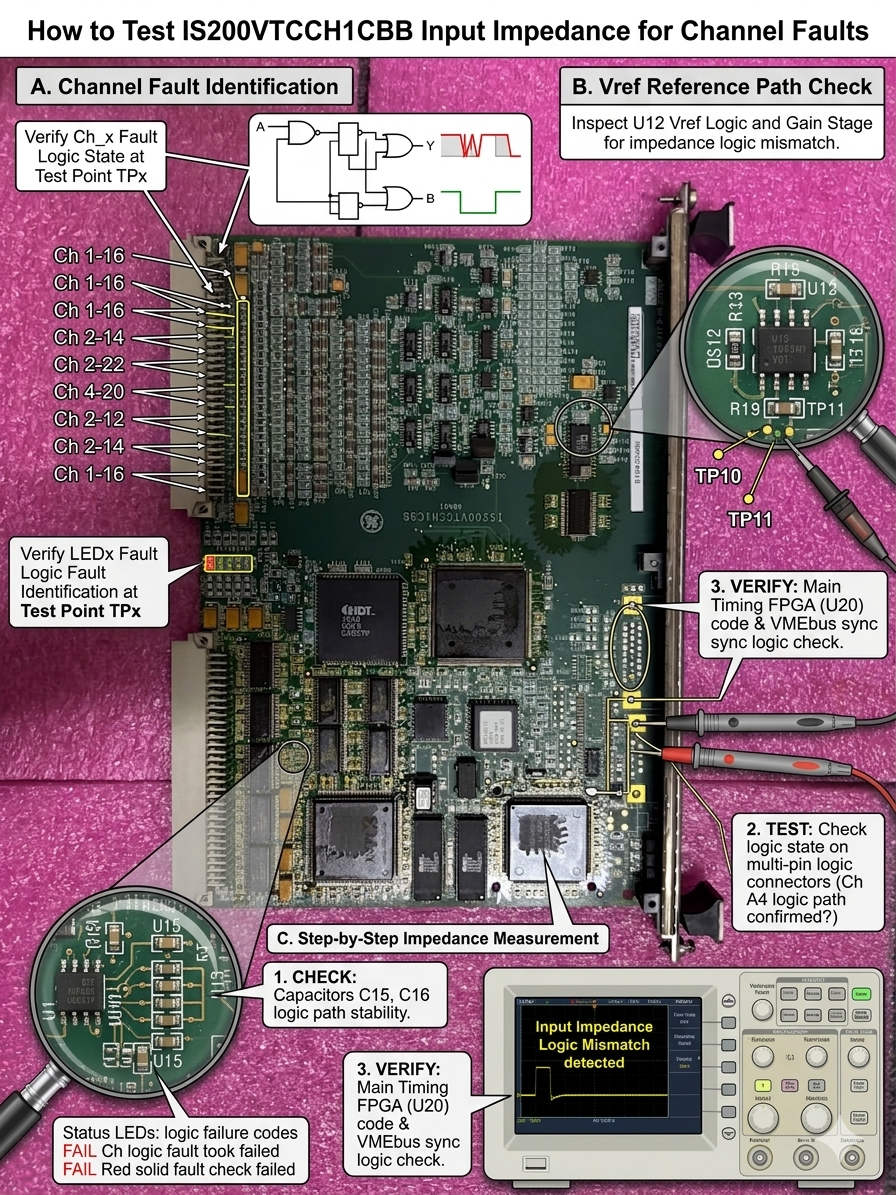 GE Mark VI Troubleshooting: Measuring IS200VTCCH1CBB Channel Health