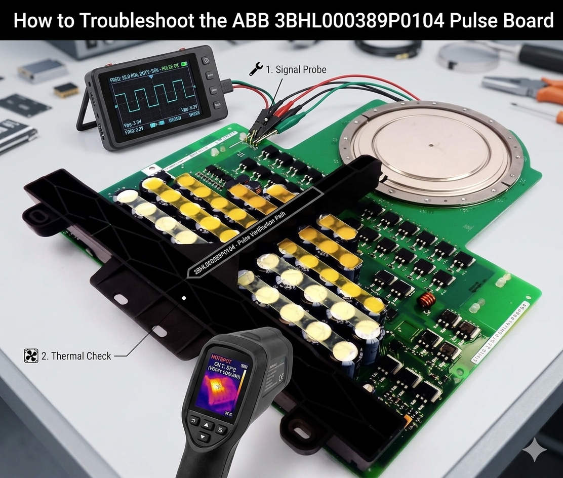 How to Troubleshoot the ABB 3BHL000389P0104 Pulse Board