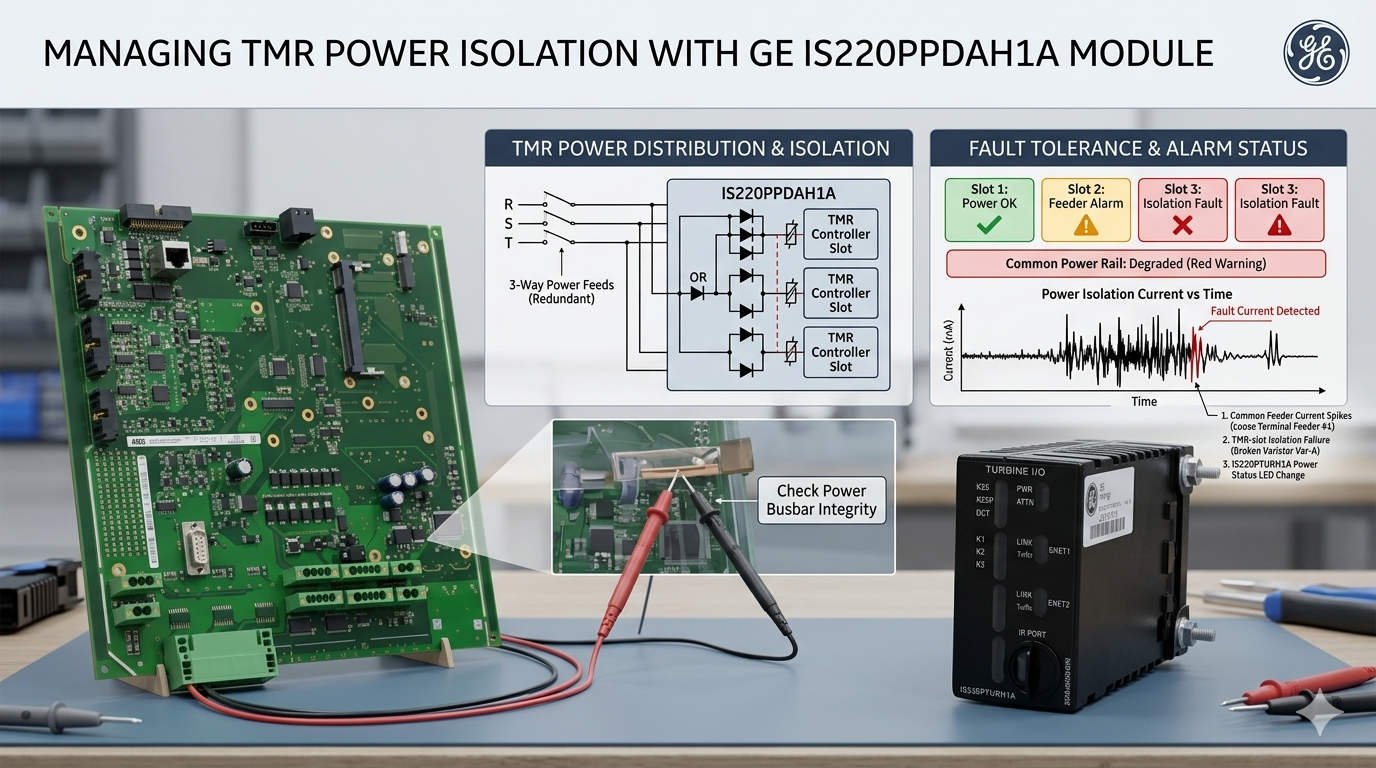 GE IS220PPDAH1A Guide: Mark VIe Redundant Power Distribution