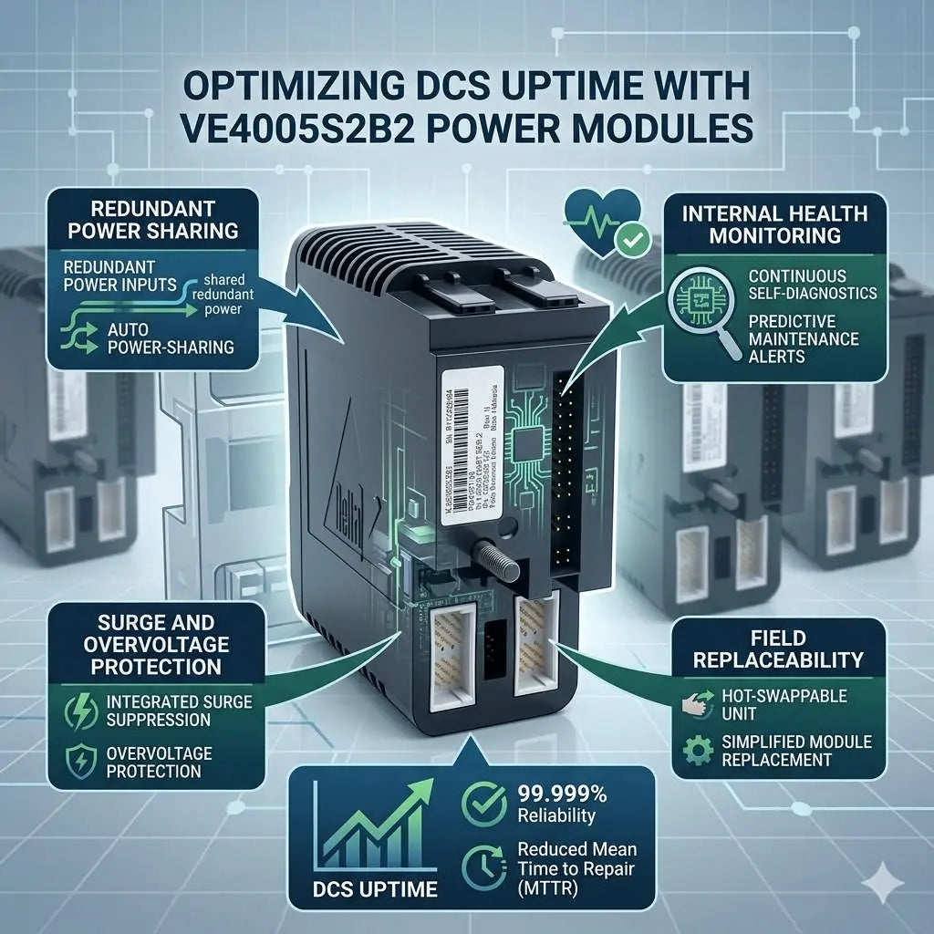 Optimizing DCS Uptime with VE4005S2B2 Power Modules