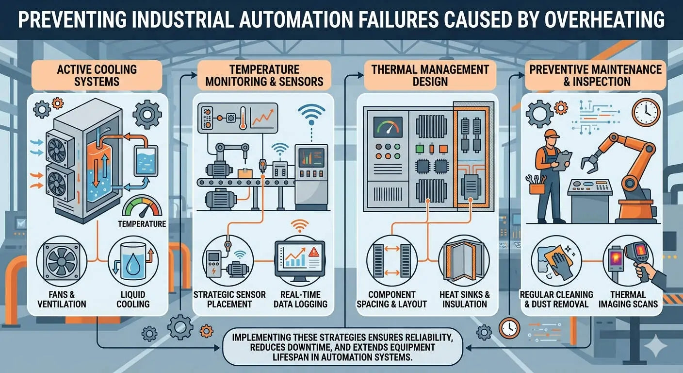 Preventing Industrial Automation Failures Caused by Overheating