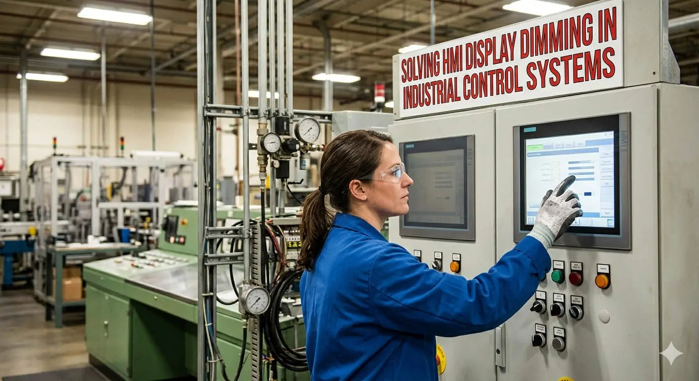 HMI Backlight Repair vs. Replacement: Industrial Maintenance Guide