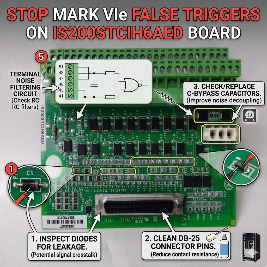 IS200STCIH6AED Troubleshooting: Fix False Input Triggering
