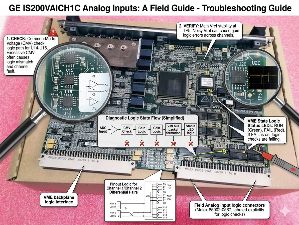 Troubleshooting GE IS200VAICH1C Analog Inputs: A Field Guide