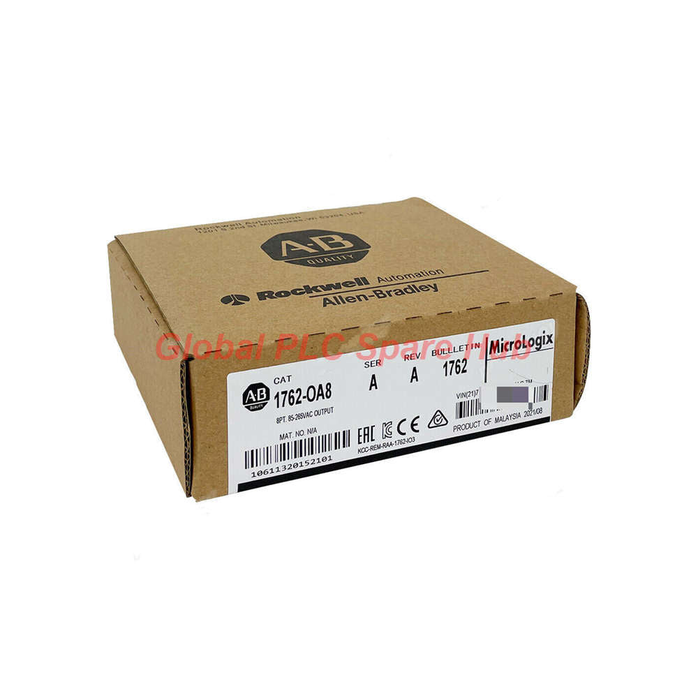 1762-OA8 Allen-Bradley MicroLogix Solid-State Output Module - Fast Delivery
