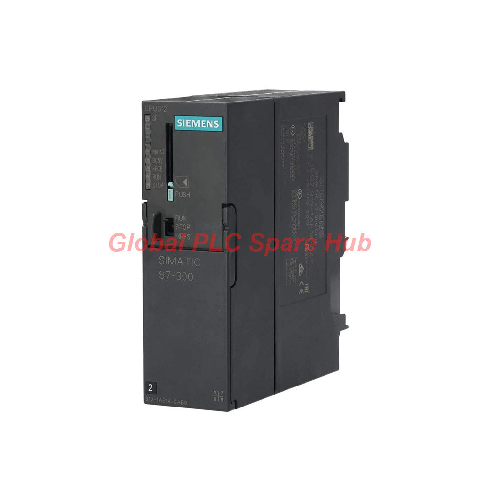 6ES7312-1AE14-0AB0 وحدة التحكم المنطقية القابلة للبرمجة (PLC) طراز SIMATIC S7-300 CPU 312 من سيمنز