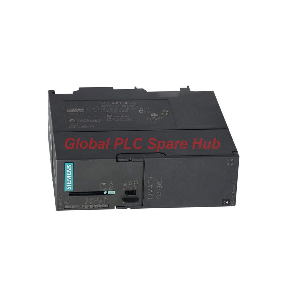 6ES7312-1AE14-0AB0 وحدة التحكم المنطقية القابلة للبرمجة (PLC) طراز SIMATIC S7-300 CPU 312 من سيمنز