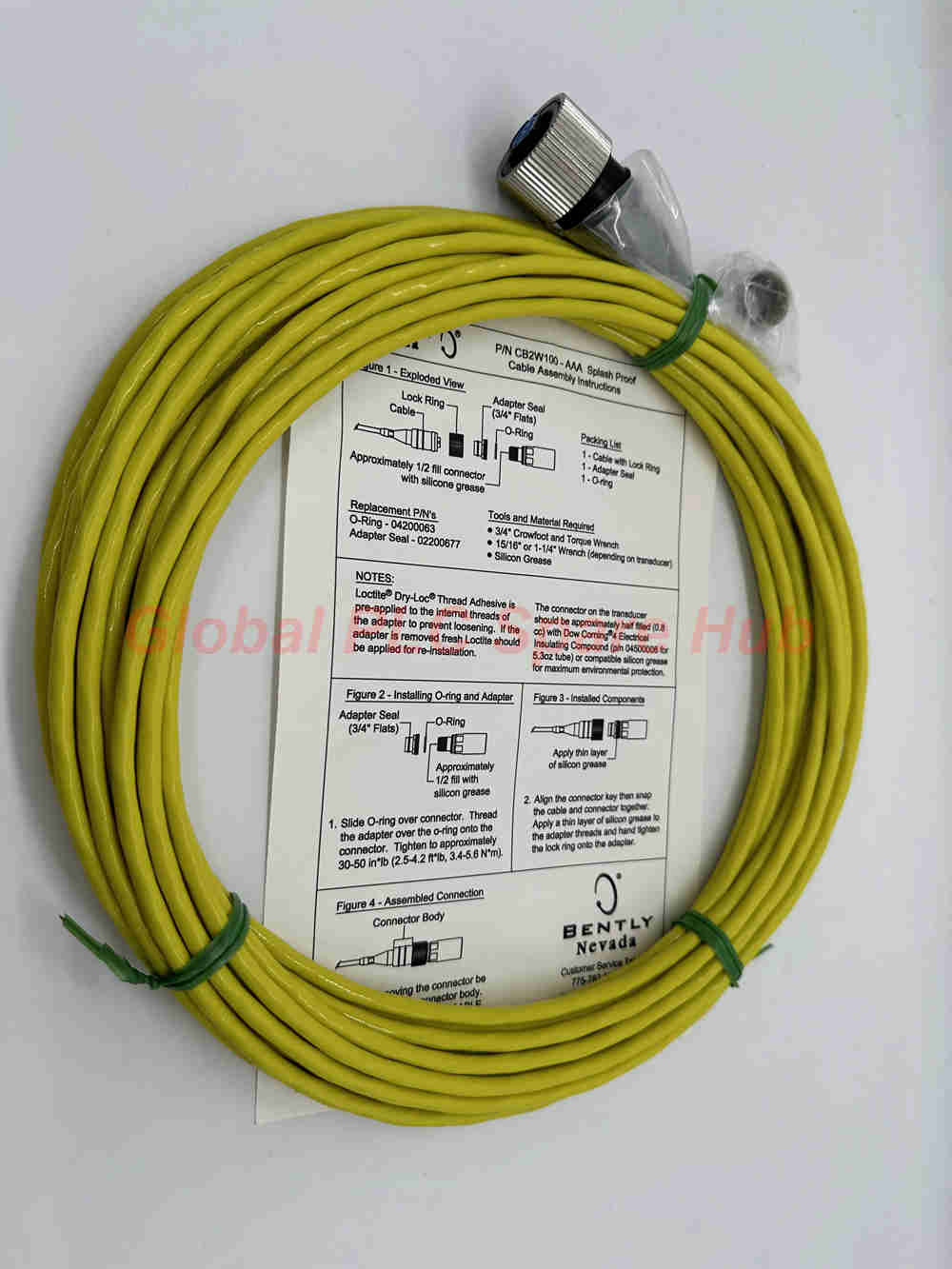 Cable de señal industrial de alta temperatura Bently Nevada CB2W100-064