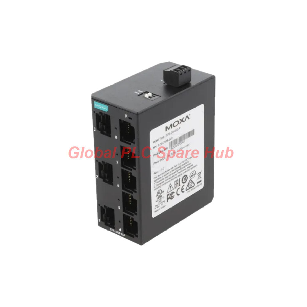 EDS-2008-EL Moxa 8-Port Unmanaged Industrial Ethernet Switch