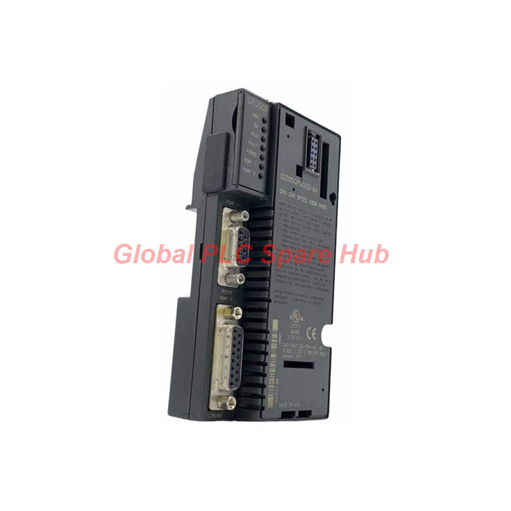IC200CPU002 GE Fanuc VersaMax CPU Module | Compact PLC Processor