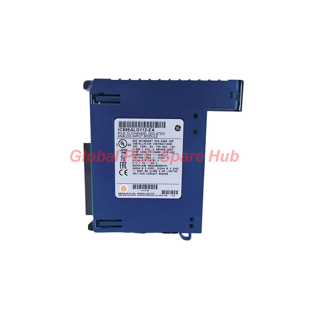 وحدة إدخال تناظري RX3i من سلسلة PACSystems من GE Fanuc طراز IC695ALG112