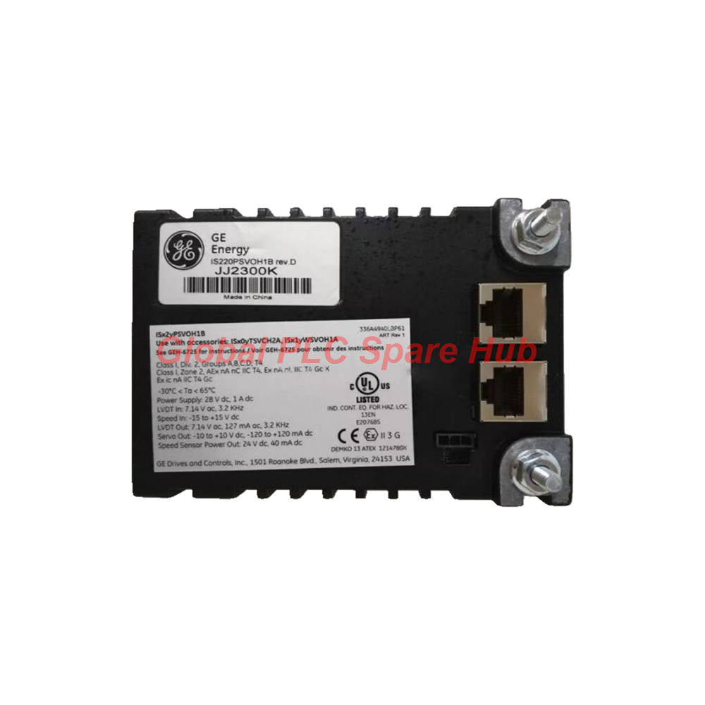 GE IS220PSVOH1B Servo Interface Module | Mark VIe Series Controller