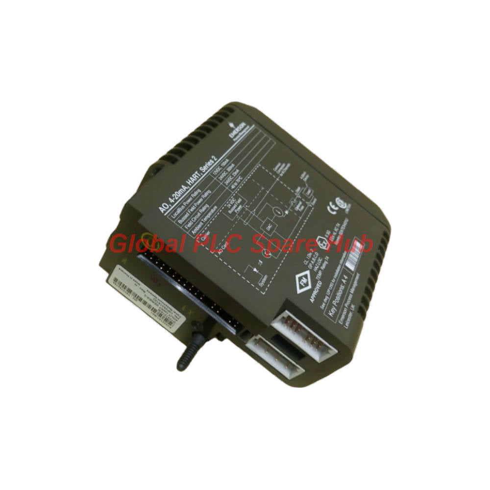 KJ3221X1-BA1 Emerson DeltaV 8-Channel Analog Output Module 4–20 mA HART