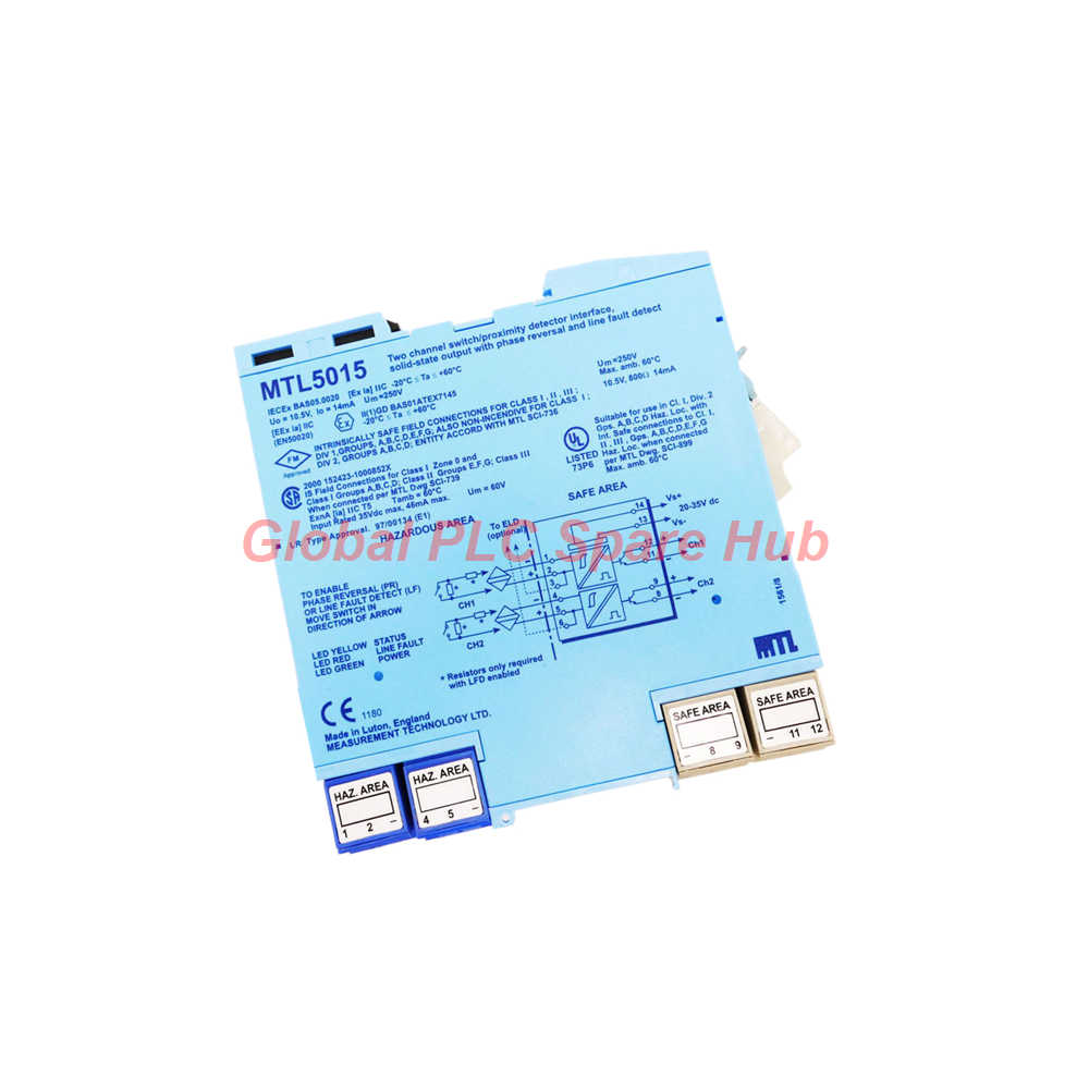 Interfaz de detector de proximidad de la serie MTL5015 MTL5000 | Módulo LFD de doble canal