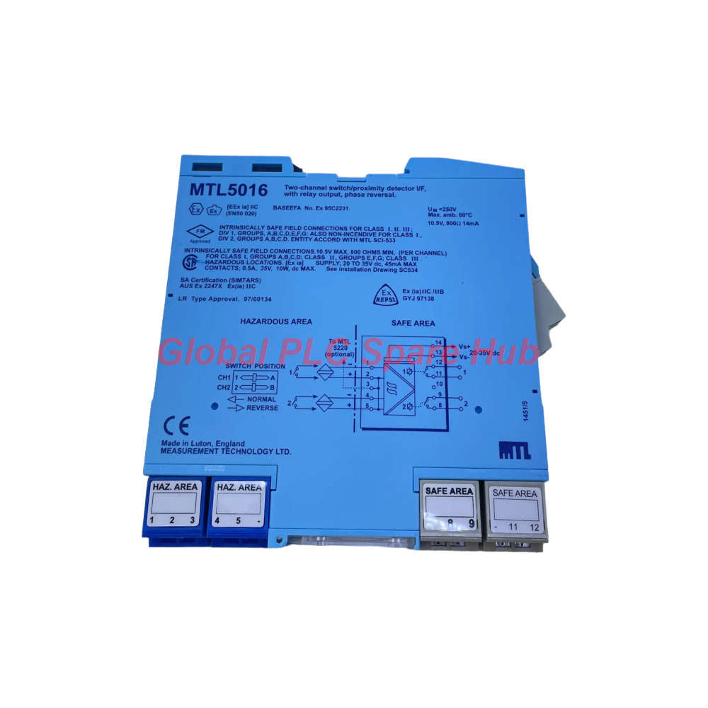 Eaton MTL5016 Dual-Channel Proximity Detector Interface