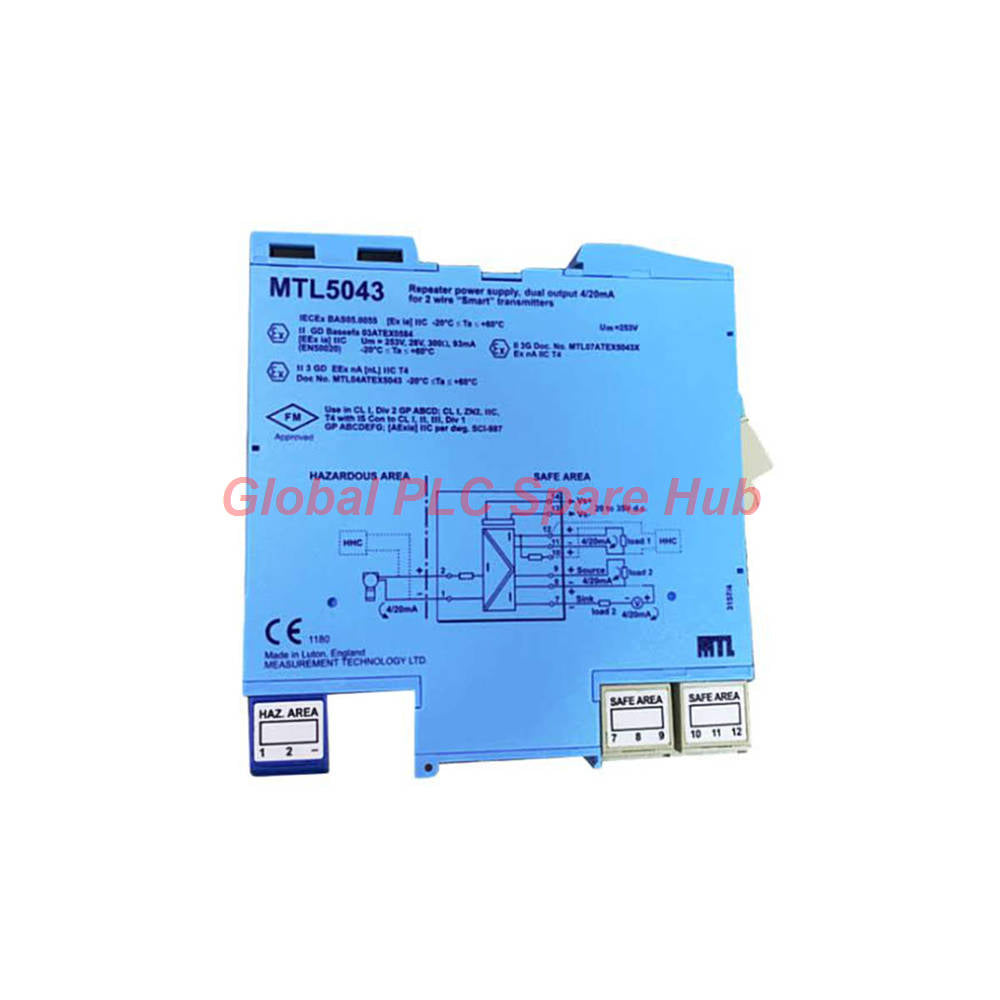 MTL5043 MTL Interfaz de transmisor HART de doble salida