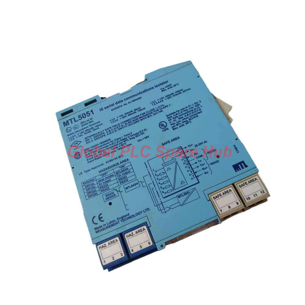 Serie MTL5051 MTL640 | Aislador de datos serie intrínsecamente seguro