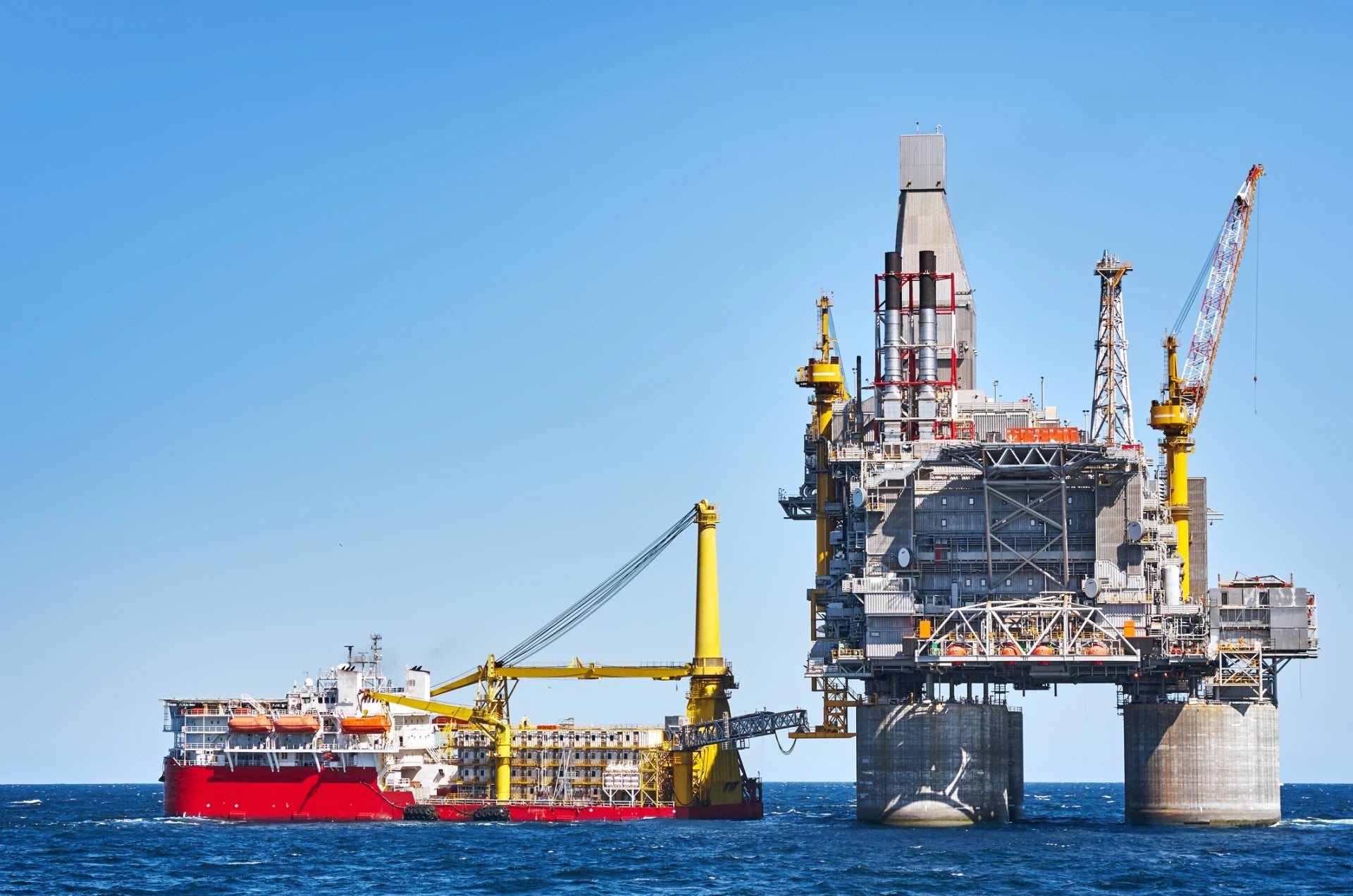 Oil & Gas Drilling Platform