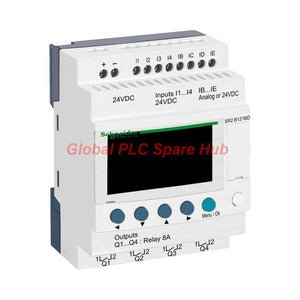 SR2B121BD Schneider Electric Zelio Logic Compact Smart Relay 12 I/O 24VDC
