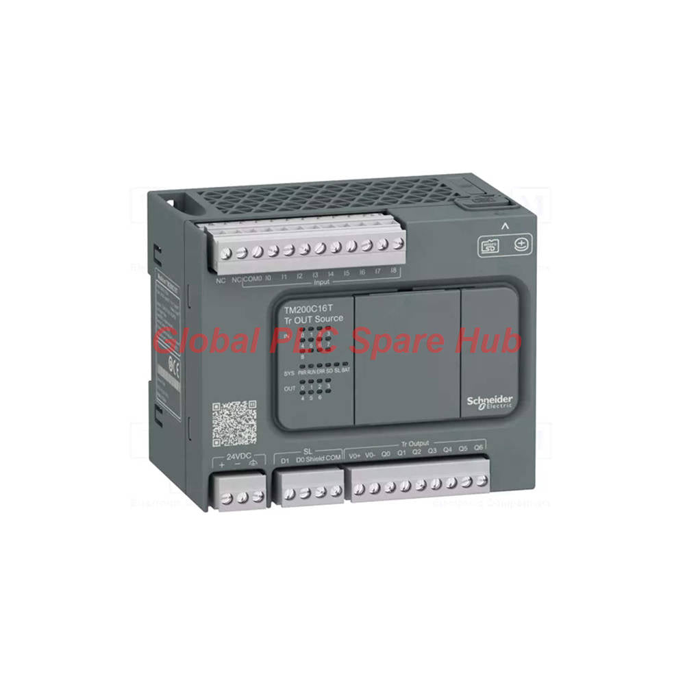 TM200C16T Controller M200 Schneider Electric 16 I/O Source Unit