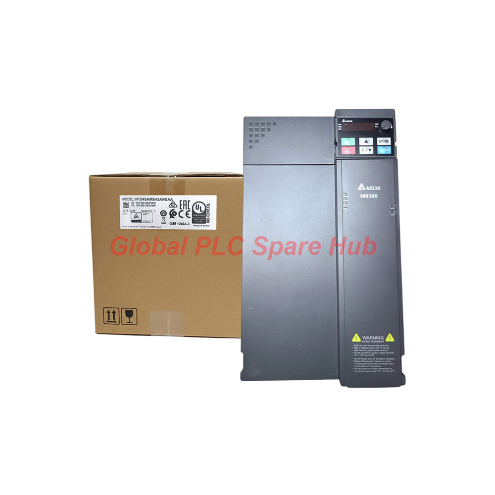 VFD45AMS43ANSAA Delta MS-300 Series 30HP 3-Phase Inverter Drive