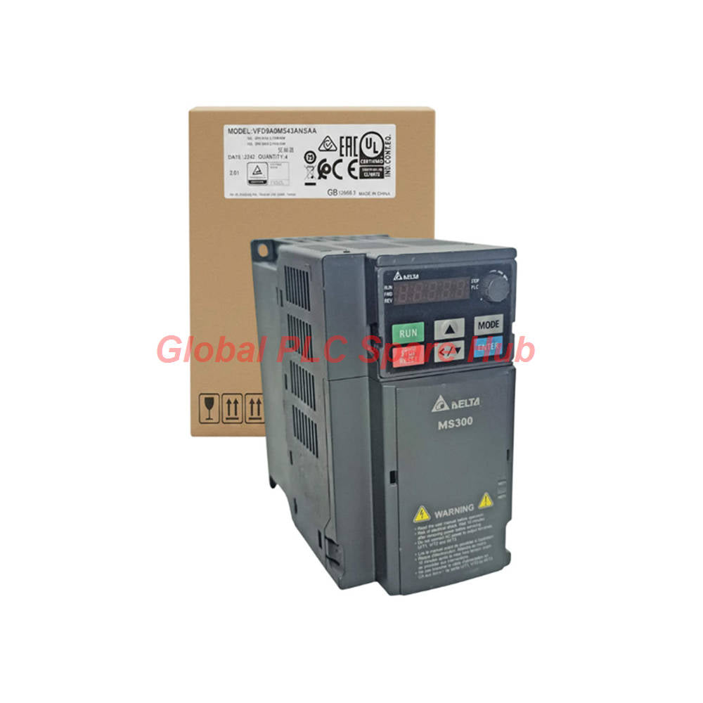 VFD9A0MS43ANSAA Delta 4KW Vector Drive MS-300 Series AC Inverter